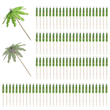 200 stuks paraplu's voor drankjes, kokospalm paraplu tandenstokers, Tr