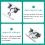 6Pcs Spring Loaded Door Easy Lock Stop Catch Release Clamp Double Roll 7
