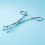 2X Triangle Opening Plier Clamp Piercing Forcep Tool Stainless Steel B 7