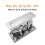 6Pcs Spring Loaded Door Easy Lock Stop Catch Release Clamp Double Roll 6