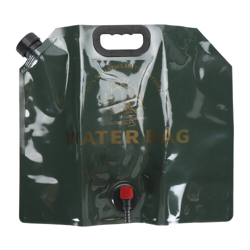 Sac d'eau pliable 9 L 40  35  6 cm vert OD 2