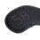 Set da 6 copri teste in pelle PU per ferri da golf nero 3