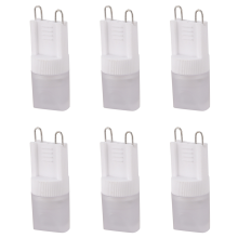6X G9 Θερμό Λευκό 1 Λαμπτήρας LED Σποτ 1W AC 220V-240V Υψηλής Ισχύος