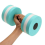 4 Pack Aerobics Foam Dumbbells, Water Exercise Swimming Resistance Bar 4