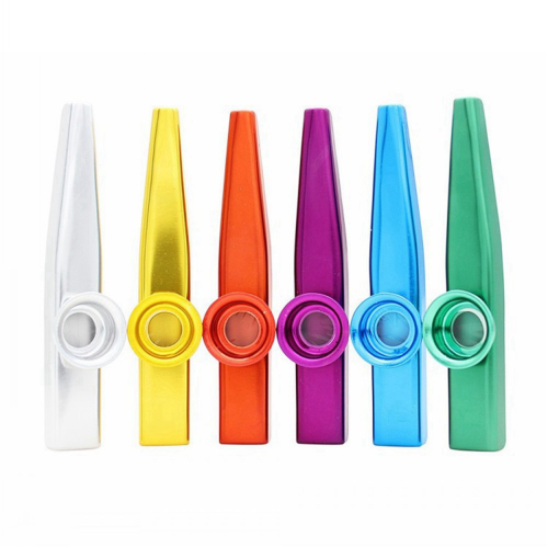72 τεμάχια Metal Kazoo Μουσικά Όργανα Φλάουτα Συνοδευτικά με Διαφράγματα 1