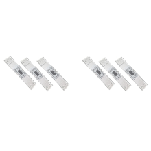 Crack Monitoring Record, 6Pcs Measurement Tool, Width Gauge, Clear Acr