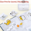 12 Roll Mini Pocket Printer Sticker Paper, 30 X 57mm Self-Adhesive The 6