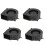 4Pcs 75 mm x 30 2 Pin DC 12 V Brushless Fan PC Computer Cooling 1