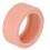 Silikon-Ringabdeckung für Ring 3, Rosa, Größe 11–13 9