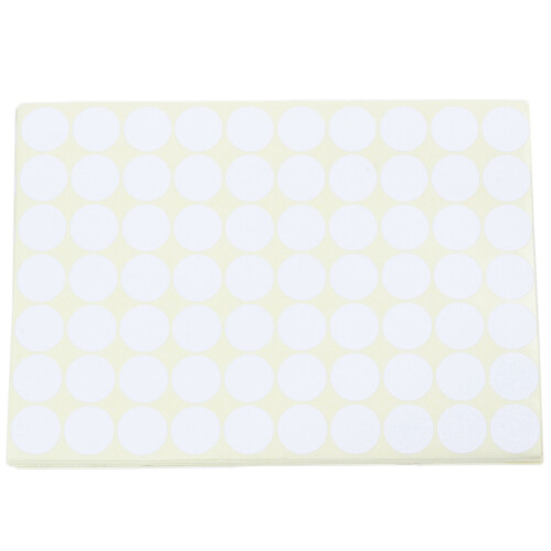 90pcs 19mm Circles Round Code Stickers Self Adhesive Sticky Labels Whi 2