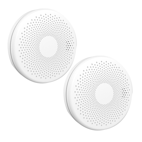 Détecteur De Fumée Connecté Tuya - WiFi, Compatible Alexa Et Google Home, Installation Facile