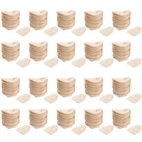 1000X Finger Food - Μπολ, "Βάρκα" Βιοδιασπώμενο Ξύλο 11 cm x 6,5 1
