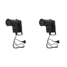 focos LED RGBW 4 en 1 de 10 W a todo color para escenario, 6 canales, atmósfera