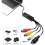 Μετατροπέας 2X AV σε USB C, προσαρμογέας κάρτας λήψης βίντεο 1 καναλιού NTSC PAL 5