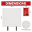 4PCS Notfall-Feuerdecke, Löschdecke für Küche, Grill, F 10