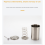 2X Ham Maker, Round Shape Stainless Steel for Making Healthy Homemade 7