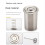 2X Ham Maker, Round Shape Stainless Steel for Making Healthy Homemade 3