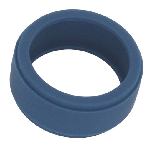 Scratch-Proof Smart Ring Cover Soft Silicone Material Blue S 6-10