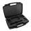 2X Custodia rigida da viaggio per borsa adatta per microfono wireless PGX24 4