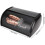 2X Brot Box, Große Kapazität Metall Box, Halter Bin Container Küche Sto 5