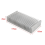2X Θερμαντικό σώμα αλουμινίου 50x50x150MM πυκνή ψύκτρα 14 δοντιών για Power Am 5