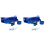 2X Cylinder Mounted Bracket Gas ABS Holder for Motorhome RV Caravan,Bl 1