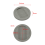 Πώμα επίπλων Bed Stoppers, 8 κύπελλα με ροδάκια που ταιριάζουν σε όλα τα είδη 8