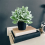 72 Pcs Artificial Flocked Lambs Ear Greenery Stems Faux Lamb's Decor 4