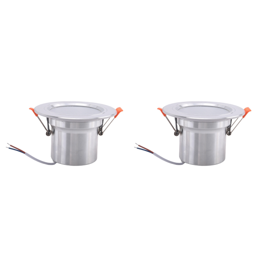 2X 8Ohm 10W Bathroom Ceiling Speaker Background Music System Moisture- 1