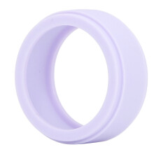 Universal Silicone Ring Protector Safe for All Smart Rings in Violet Size 6-10