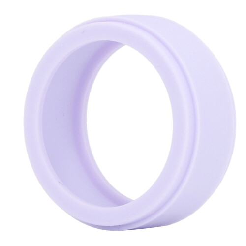 Universal Silicone Ring Protector Safe for All Smart Rings in Violet Size 6-10