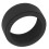 Flexible Scratch Proof Ring Guard Black Silicone Fits Sizes 6-10 9