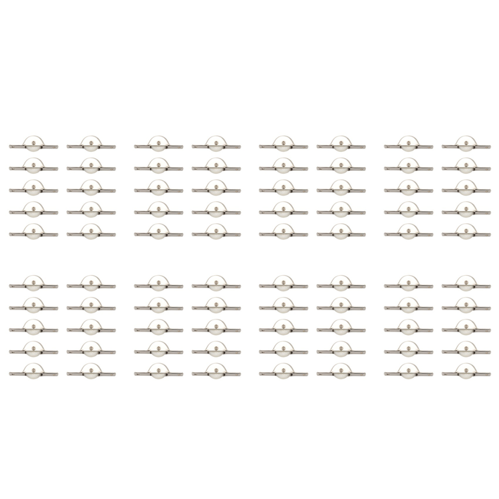 80Pcs Door Window Cupboard Drawer Bin Single Nylon Sliding Roller Pull 4851780651298