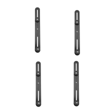 4X Dual Flash Bracket Hot Shoe Mount Houder voor Statief DSLR Came
