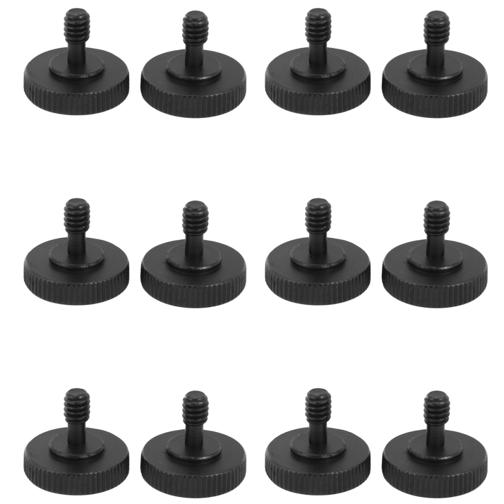 12X Thumb Screw Camera Quick Release 1/4 Inch Thumbscrew L Bracket Mou 4851780651601