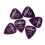 Θήκη για πένες κιθάρας 5 τεμαχίων Plectrum Mediator Mix 40 τεμαχίων 0.58-1.5 10