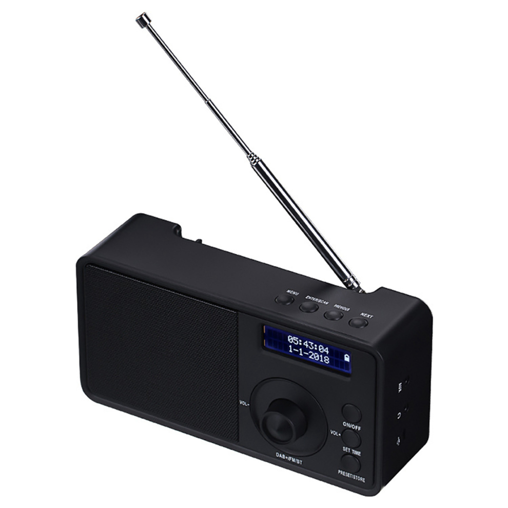 2X Portable + Digital Radio Wireless Bluetooth Stereo Speaker Lcd Disp 4851780652332