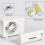 2x Mini Airconditioner Model Aromatherapie Auto Outlet Geur Interieur 4