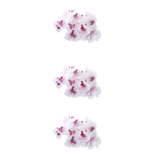 Lot of 60Pcs 9cm Butterfly Orchid Flower Artificial Head Decor for Wed