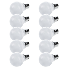 10X B22 Energy Save LED Bulb Light Lamp 220V 3W Cool White New Imitate