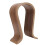 Support de casque en bois de noyer Type 2, 25x14x10cm 9