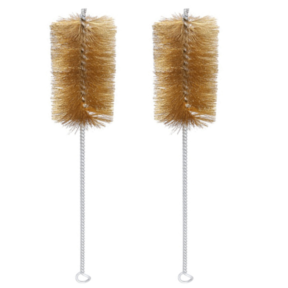 2X Copper Wire Pipe Chimney Cleaning Brush Long Handle Rust Polishing 4851780655371