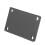 Sturdy Aluminum 1 Inch Ball Mount Base with AMPS Hole Pattern 12