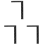 3X Teacher 0-30cm 0-20cm Εύρος μέτρησης τετράγωνος χάρακας σε σχήμα L 1