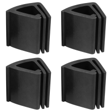 4X Golf Cart Windshield Retaining Clips for Club Car Fit 1Inch X Tube