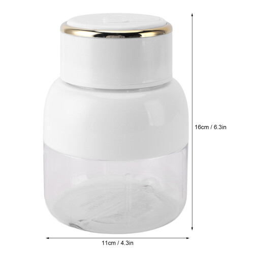 Frullatore portatile 800ml bianco USB 11x16cm tazza 1