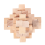 2X Παιχνίδια με γρίφους WoodPuzzle για ενήλικες / παιδιά 7