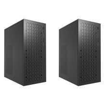 2X MINI Θήκη Υπολογιστή M-ATX/ ITX Υποστήριξη Πλαισίου USB2.0 SSD 3.5 Inc