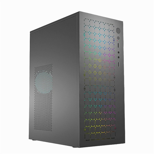2X MINI Θήκη Υπολογιστή M-ATX/ ITX Υποστήριξη Πλαισίου USB2.0 SSD 3.5 Inc 2
