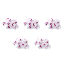 Lot of 100Pcs 9cm Butterfly Orchid Flower Artificial Head Decor for We